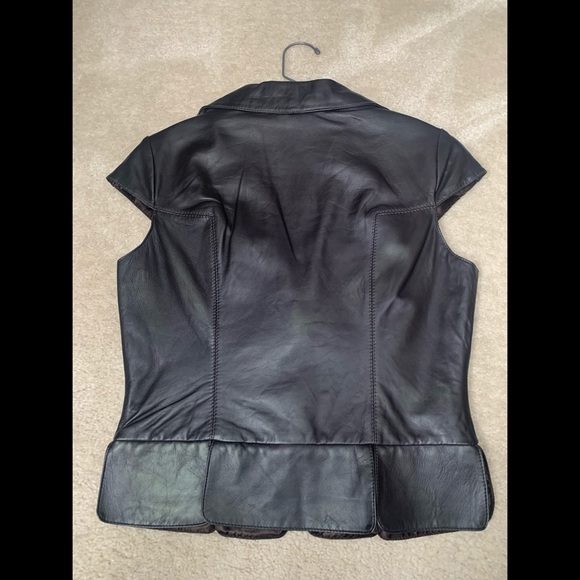 Leather Jacket Top - Picture 3 of 3